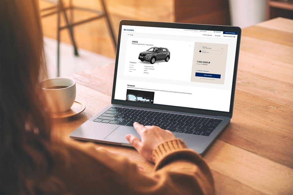 Первому клиенту сервиса онлайн-продаж Hyundai был выдан автомобиль в Санкт-Петербурге